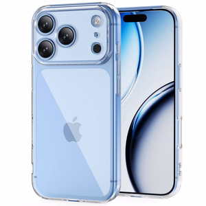 Tech-Protect FlexAir skaidrus dėklas ir Glass Fit+ grūdintas stiklas, 2 vnt., skirti iPhone 18 Pro Max / 17 Pro Max