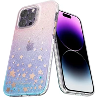 Kingxbar Heart Star Series dėklas iPhone 14 Plus dėklas su zodiako žvaigždėmis