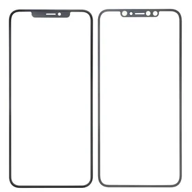 LCD stikliukas Apple iPhone XR su OCA juodas V2 ORG