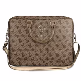 GUESS nešiojamojo kompiuterio / planšetės / užrašų knygelės krepšys 15" GUCB15G4GFBR (GUESS Sleeve) rudas