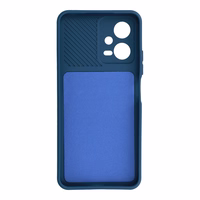 Camshield Soft dėklas telefonui Xiaomi Redmi Note 12 5G/Poco X5 (m) - tamsiai mėlynas