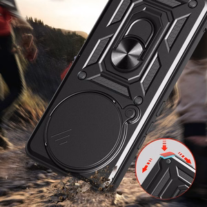 Tech-Protect CamShield Pro dėklas telefonui Xiaomi Redmi Note 14 Pro+ 5G - matinė juoda