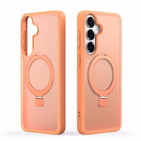 Dėklas Dux Ducis Yind Magnetic Stand Samsung S942 S26 oranžinis