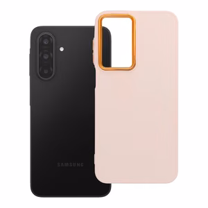 Case for Samsung A17 Frame powder pink