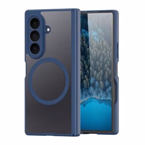 Dux Ducis „EXPN“ dėklas, skirtas „Samsung Galaxy Z Fold8 Ultra“, suderinamas su „MagSafe“ – mėlynas