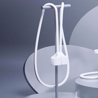 3mk Silikoninis AirPods dėklas AirPods Pro / AirPods Pro 2 - baltas