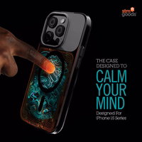 STM Reveal Warm MagSafe - dėklas iPhone 15 Pro Max (juodas Realm)