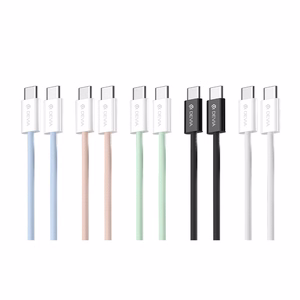 Devia laidas Smart EC325 PD USB-C - USB-C 1,0 m 60W 3A mėlynas