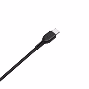 Кабель USB A - USB C Hoco 1 m X13 чёрный