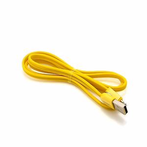 REMAX kabelis Lemen RC-101m - USB į Micro USB - geltonas