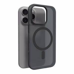 Puro Daylight Magnetinis silikoninis dėklas telefonui iPhone 16 Pro - juodas