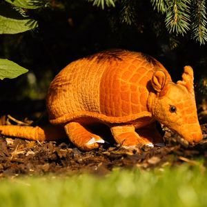 Rappa ekologiškas tikroviškas pliušinis žaislas – šarvuotis, 28 cm