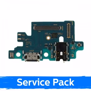 Įkrovimo jungtis suderinama su Samsung A405 A40 2019 su lanksčiąja jungtimi / Plata (Service Pack)