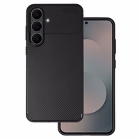 Tel Protect Carbon Elite dėklas Samsung Galaxy S25 FE juodas