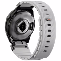 UNIQ Fluo x Smart-Fit dirželis Garmin 22mm szary