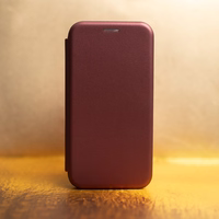 "Smart Diva" dėklas, skirtas "Xiaomi Redmi Note 13 5G (global) bordo spalvos