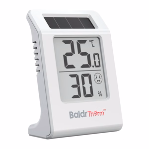 BALDRTHERM E0587TH saulės energija maitinamas termohigrometras