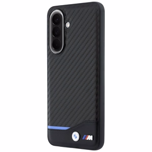 BMW dėklas Samsung A57 (PU Carbon) juodas