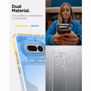Spigen Ultra Hybrid dėklas Nothing Phone 4A, skaidrus