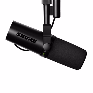 Shure SM7dB - dinaminis vokalinis mikrofonas su įmontuotu stiprintuvu