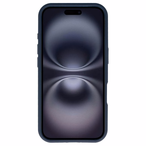 Silikoninis lite dėklas telefonui Iphone 16 tamsiai mėlynas