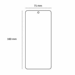 Защитное стекло 2,5D Xiaomi Redmi 12 4G