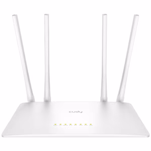 Cudy WR1200 belaidis maršrutizatorius Greitas eternetas Dviguba juosta (2,4 GHz / 5 GHz) Balta