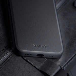 3mk Hardy Apple Silky Leather Magnetinis dėklas telefonui Apple iPhone 16 Plus - juodas