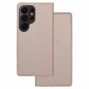 Išmanusis magnetinis dėklas telefonui Samsung Galaxy S26 Ultra auksinis