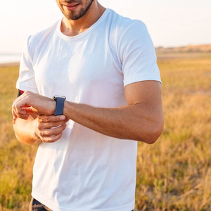 DUX DUCIS tamprus pintas dirželis MIXTURE PRO, skirtas Apple Watch 42 / 44 / 45 / 49 mm, mėlynas
