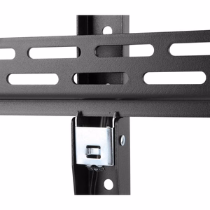Manhattan fiksuotas sieninis laikiklis TV ir monitoriams, 60"–100", VESA 200x200–900x600 mm, maks. 50 kg, juodas