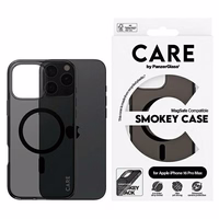 CARE by PanzerGlass Flagship dėklas telefonui iPhone 16 Pro Max 6.9" dūminis Magnetinis 1352