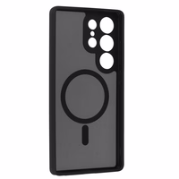 Pilnas matinės Mag dangtis telefonui Samsung Galaxy S25 Ultra - juodas