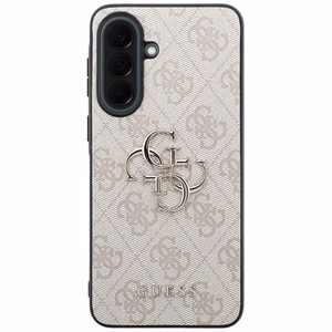 Guess dėklas Samsung Galaxy A37 (4G PU Big Logo) rožinis