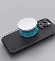 Nillkin Super Frosted Shield Pro Magnetinis dėklas telefonui iPhone 16 Pro - juodas