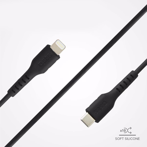 SBS TECABLELIGTC1K USB-C - Lightning kabelis 1 m - juodas
