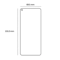 LCD apsauginis stikliukas 9H Xiaomi Mi 11 Lite 4G/5G/11 Lite 5G NE