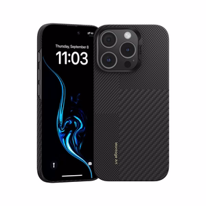 Benks Montage Magnetinis Armor Air Kevlar dėklas PC rėmas 600D+1500D (MB66) Iphone 16 Pro Max juodas