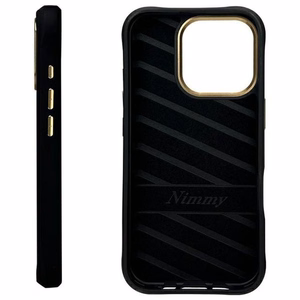 Nimmy Akiniai Kietas šuo dėklas telefonui iPhone 16 Pro - juodas
