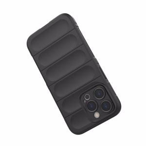 Чехол Magic Shield для iPhone 13 Pro гибкий бронированный тёмно-синий