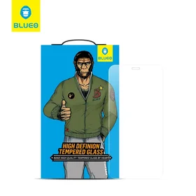 5D Mr. Monkey stiklas - Samsung Galaxy A54 5G juodas (Strong Lite)