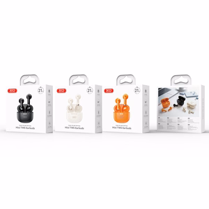 XO G50 TWS Bluetooth ausinės, juodos