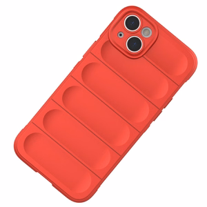 Magic Shield Case dėklas telefonui iPhone 14 Plus lankstus šarvuotas dangtelis raudonas