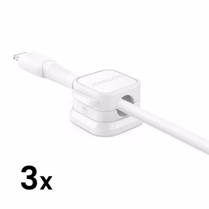 Magnetinis kabelių tvarkytuvas Joyroom JR-ZS368, 3 vnt. (baltas)
