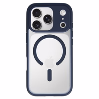 Liavec minkštas dėklas skirtas Iphone 17 Pro Max mėlynas