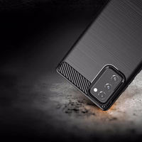 CARBON dėklas telefonui SAMSUNG Note 20 juodas