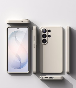 Ringke Silikoninis MagSafe Dėklas for Samsung Galaxy S26 Ultra - smėlinis