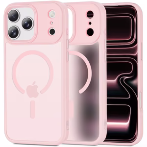 Tech-Protect MagMat MagSafe dėklas iPhone 17 Pro rožinis