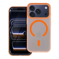 Dėklas GO ORANGE, suderinamas su "MagSafe", skirtas IPHONE 17 Pro cosmic orange