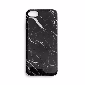 Wozinsky Marble gelinis dėklas marmurinis Samsung Galaxy S22 Ultra juoda
